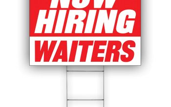 Vacancy – Waiters