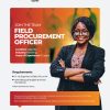 Field Procurement Officer – Banking